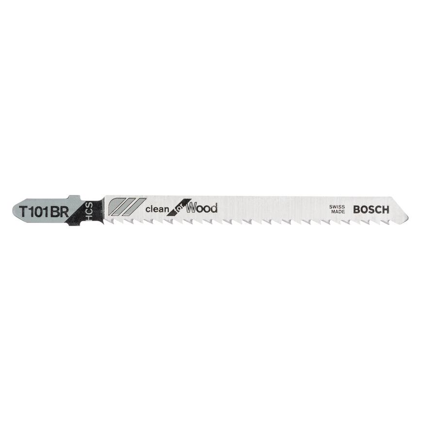Bosch T101Br Jigsaw Blades T-Shank - Pack of 5