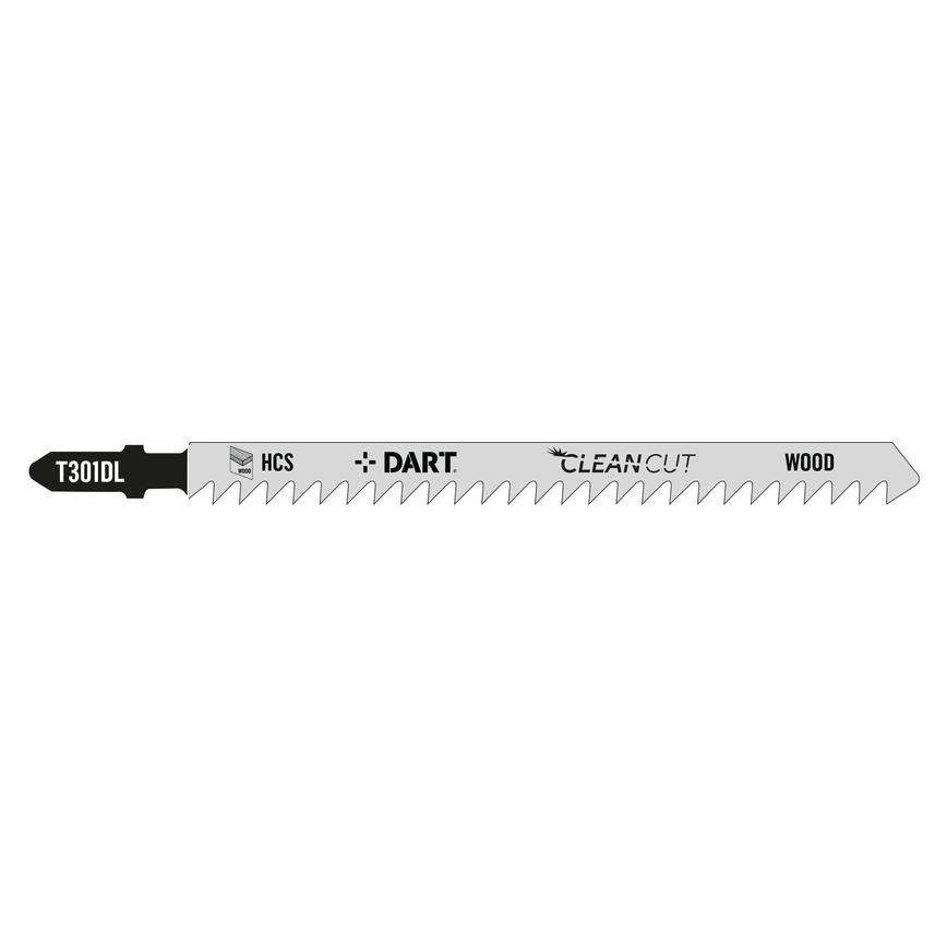 DART T301DL Wood Cutting Jigsaw Blade 5pk