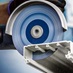 Bosch Xlock Multi Material Cutting Disc in use on metal