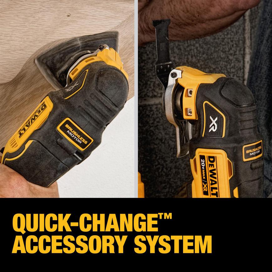 DeWalt DCS355 18V XR Oscillating Tool Change System