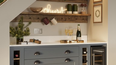 Chilcomb Dusk Blue In-Frame Christmas Cameo