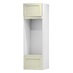 Allendale Antique White 600 Appliance Tower Door Open 437mm