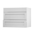 Allendale Dove Grey 900 Pan Drawer Door Open