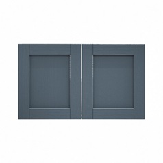 Allendale Navy 800 Double Belfast Sink Door