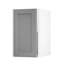Allendale Slate Grey 400 Full Height Door Open