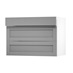 Allendale Slate Grey 1000 Drawer Door Open