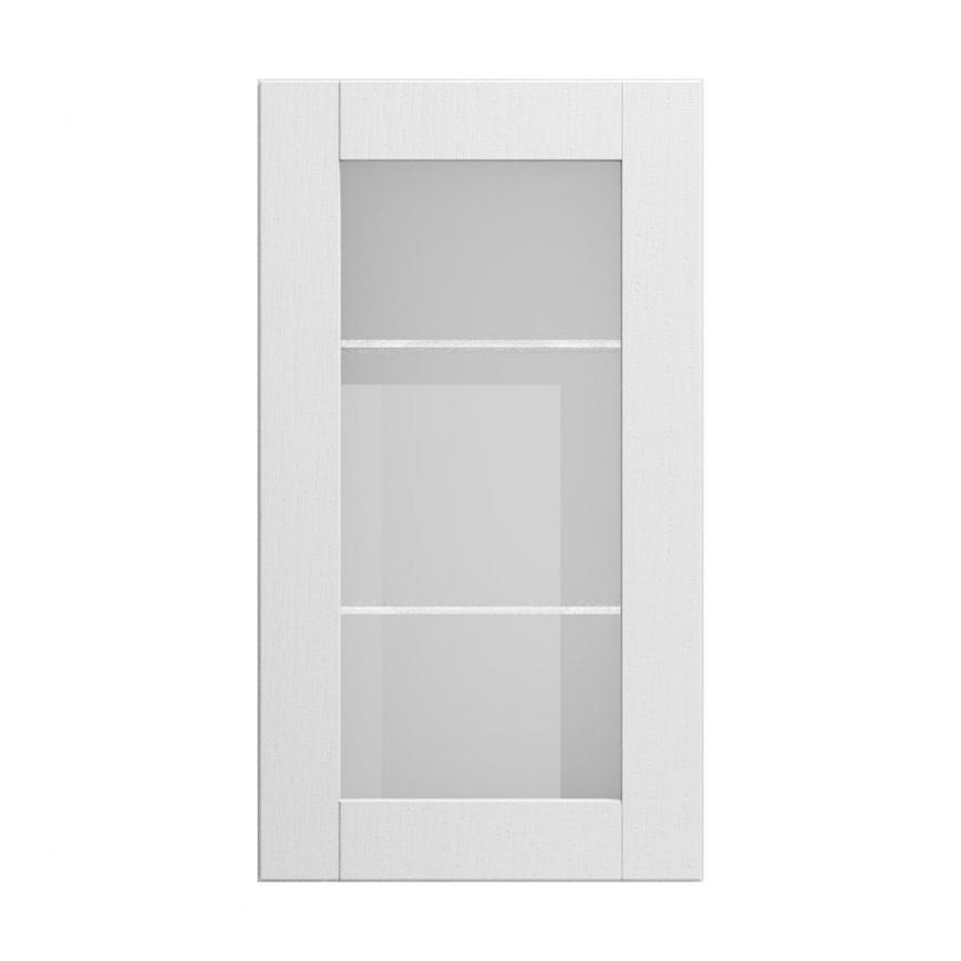 Allendale White 500 Tall Glass Door