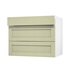 Allendale Sage Green 900 Drawer Door Open