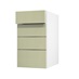 Allendale Sage Green 400 Drawer Door Open