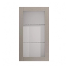 Allendale Pebble 500mm x 900mm Tall Clear Glass Door Shown Closed from the Front