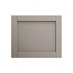 Allendale Pebble 600mm x 506mm Tall Microwave Top Box Door Shown Closed from the Front