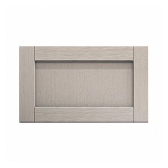 Allendale Pebble 600mm x 360mm Half Height Door Shown Closed from the Front as Part of a Drawer Unit