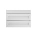 Chelford Dove Grey 1000 Fridge Freezer Wall Door