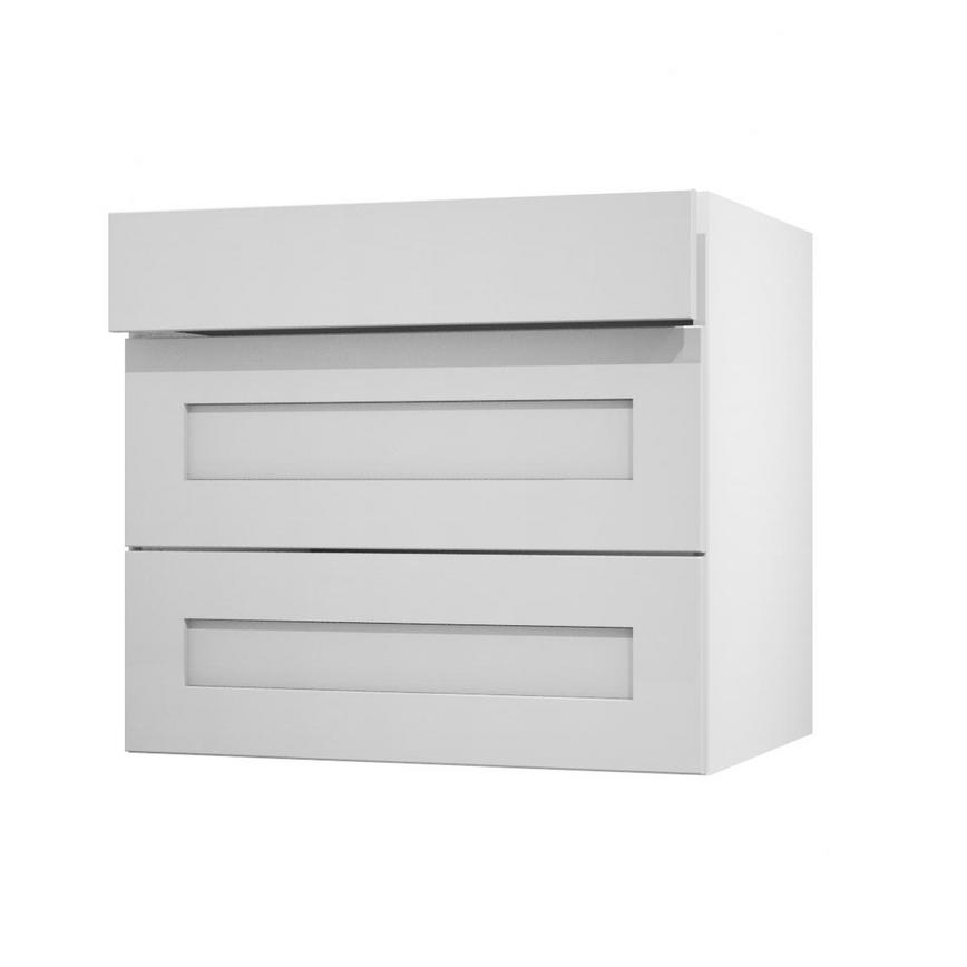 Chelford Dove Grey 800 Drawer Front Open