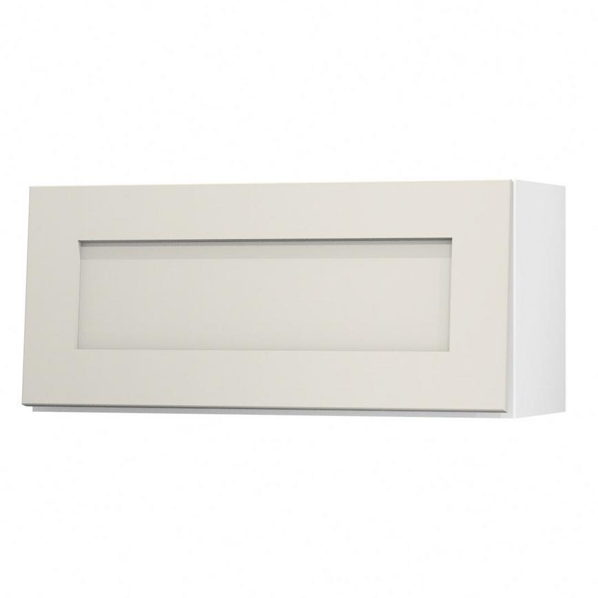 Chelford Pebble 800 Half Height / Pan Drawer Door Open