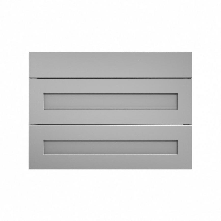 Chelford Slate Grey 1000 Fridge Freezer Wall Door