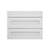Chelford White Paintable 900 Pan Drawer Door