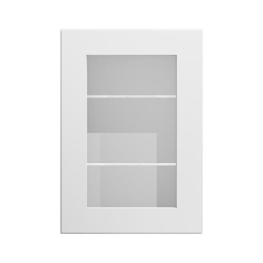 Chelford White Paintable 500 Full Height Glass Door