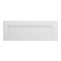 Chelford White Paintable 1000 Half Height Door