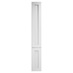 Chelford White Paintable 300 Larder Door