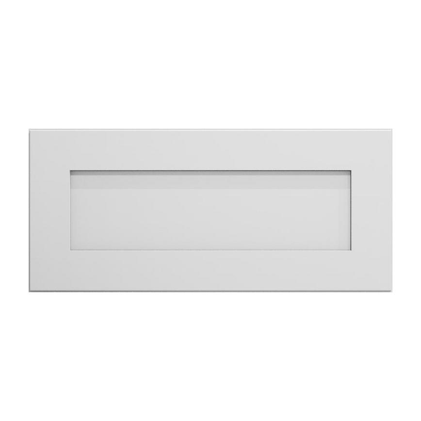 Chelford White Paintable 800 Half Height / Pan Drawer Door