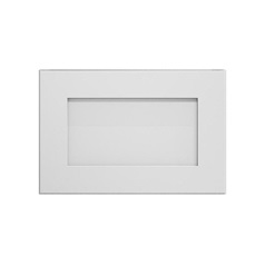 Chelford White Paintable 600 Hob / Pan Drawer Door Cut Out