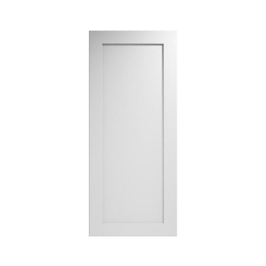 Chelford White Paintable 600 Tall Appliance Tower Door 1400mm Cut Out