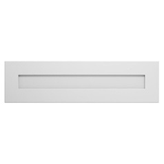 Chelford White Paintable 1000 Fridge Freezer Wall Door Cut Out
