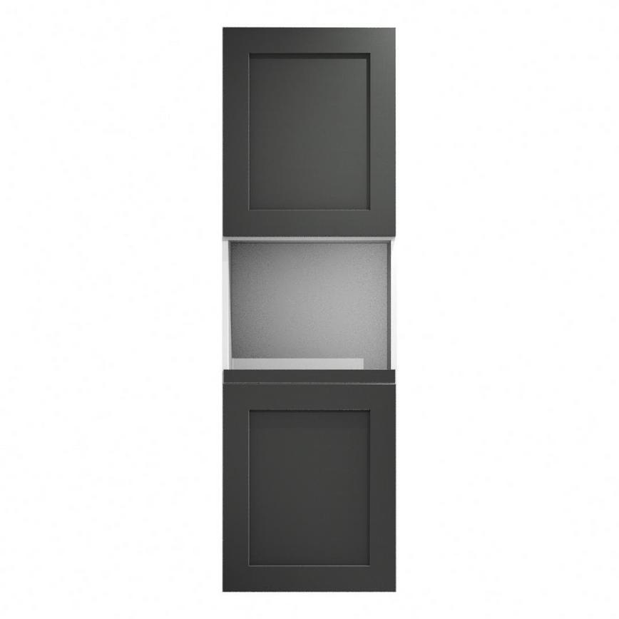 Chelford Charcoal 600 Tall Appliance Tower Door 733mm