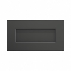 Chelford Charcoal 600 Integrated Microwave Topbox Door