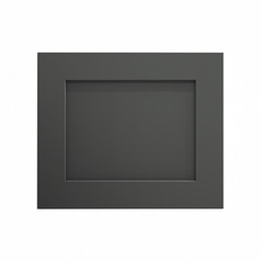 Chelford Charcoal 600 Tall Integrated Microwave Topbox Door