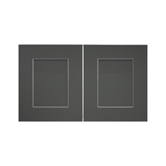 Chelford Charcoal 800 Double Belfast Sink Door