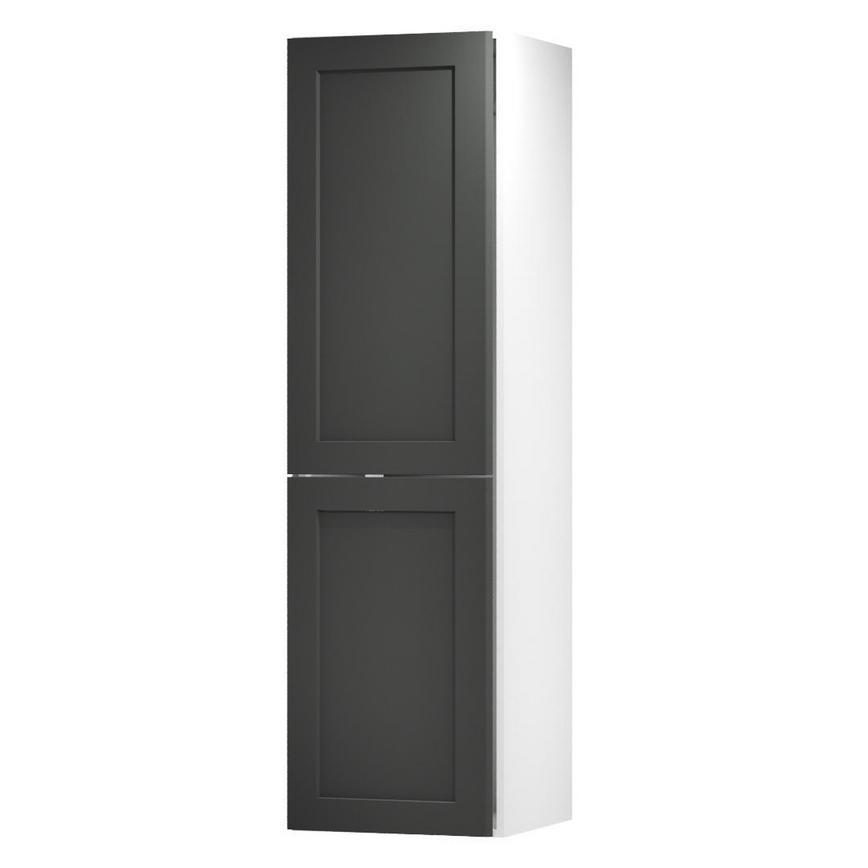 Chelford Charcoal 600 Tall Appliance Tower Door 1171mm Open