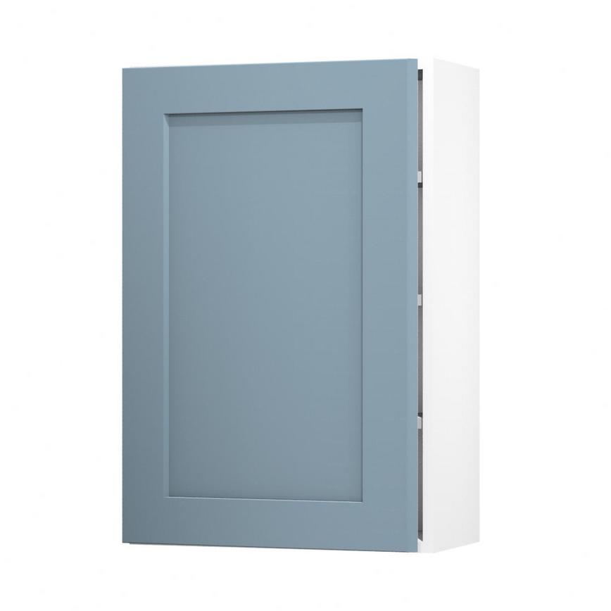 Chelford Dusk Blue 600 Tall Door Open