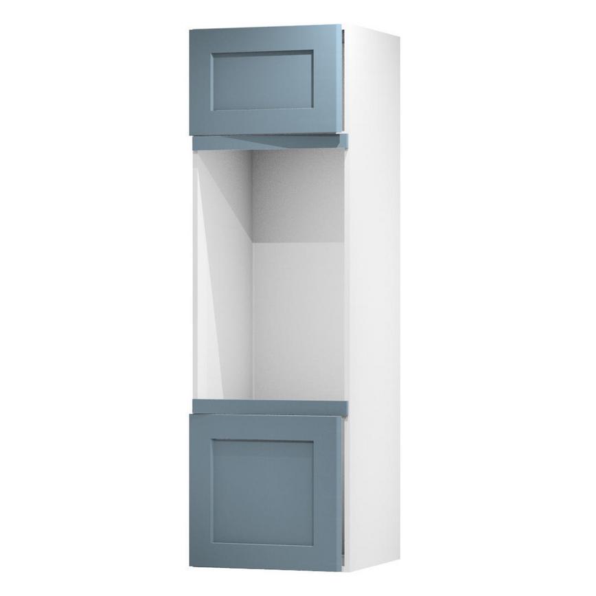 Chelford Dusk Blue 600 Appliance Tower Door 600mm Open