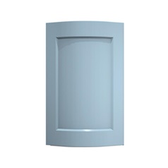 Chelford Dusk Blue Curved Base Wall Door Cut Out