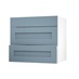 Chelford Dusk Blue 800 Pan Drawer Door Open