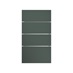 Chelford Fir Green 400 Drawer Door Open