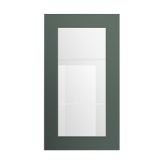 Chelford Fir Green 500 Tall Glass Door