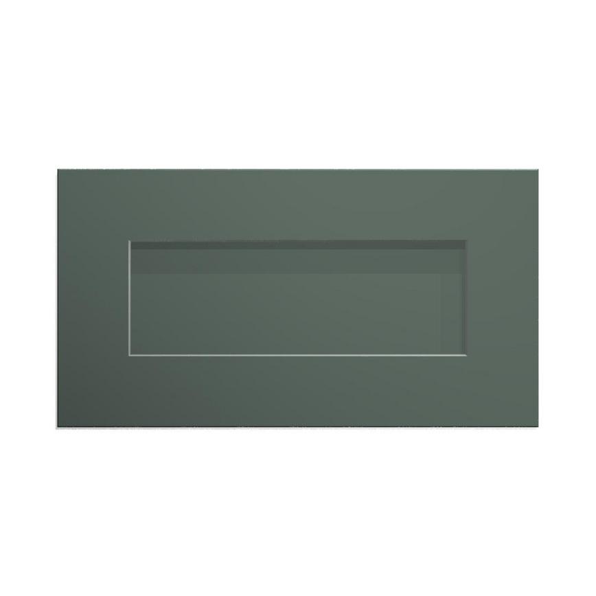 Chelford Fir Green 600 Integrated Microwave Topbox Door