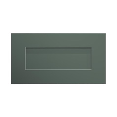 Chelford Fir Green 600 Integrated Microwave Topbox Door
