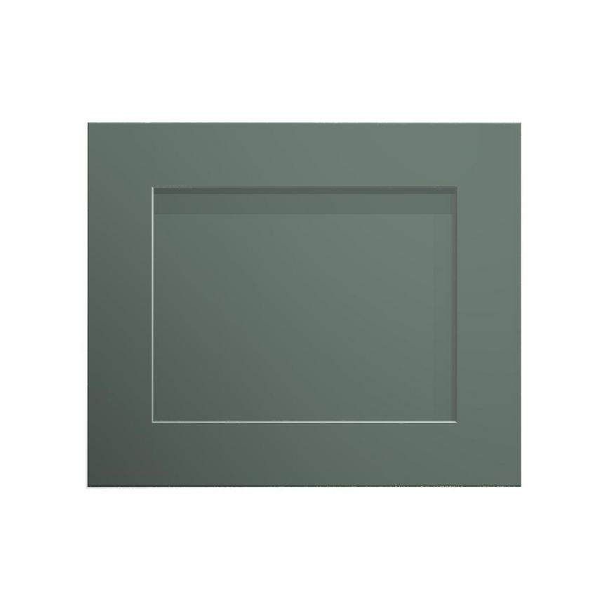 Chelford Fir Green 600 Tall Integrated Microwave Topbox Door