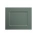 Chelford Fir Green 600 Tall Integrated Microwave Topbox Door