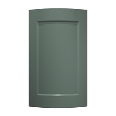 Chelford Fir Green Curved Base Wall Door