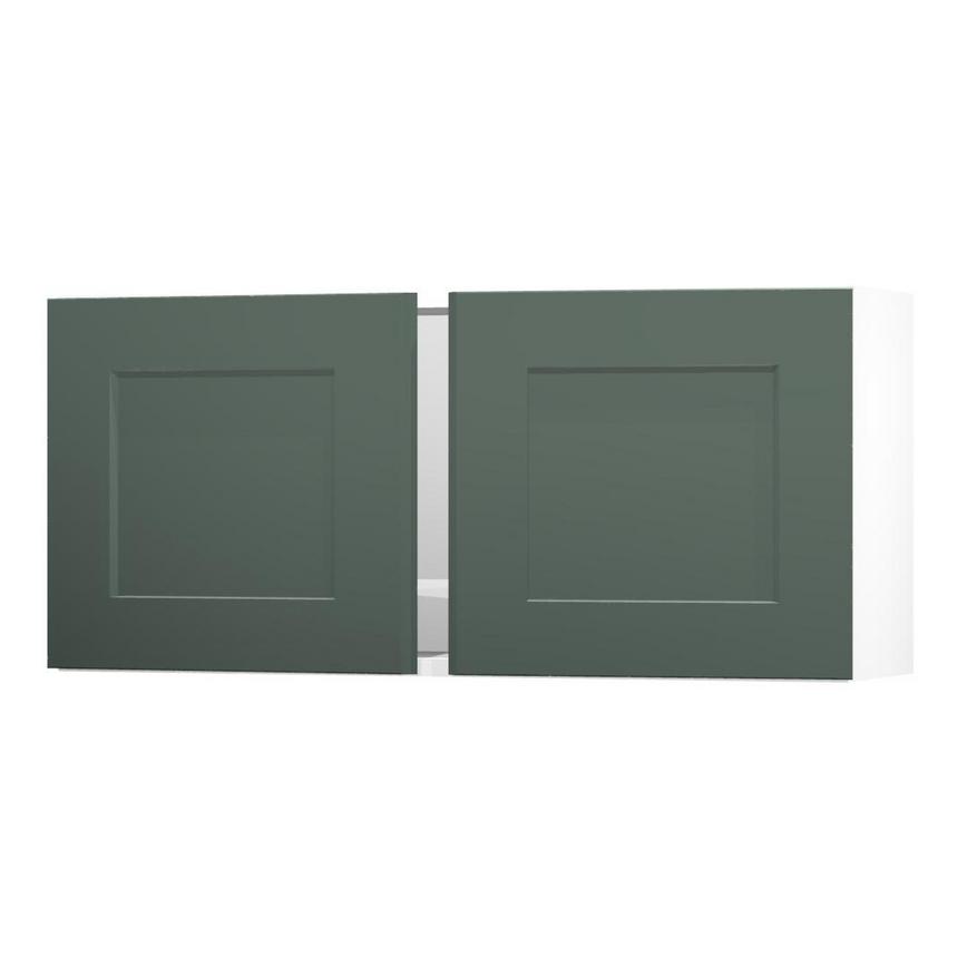 Chelford Fir Green 500 Tall Bridge Unit Door Open