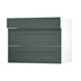 Chelford Fir Green 900 Drawer Door Open