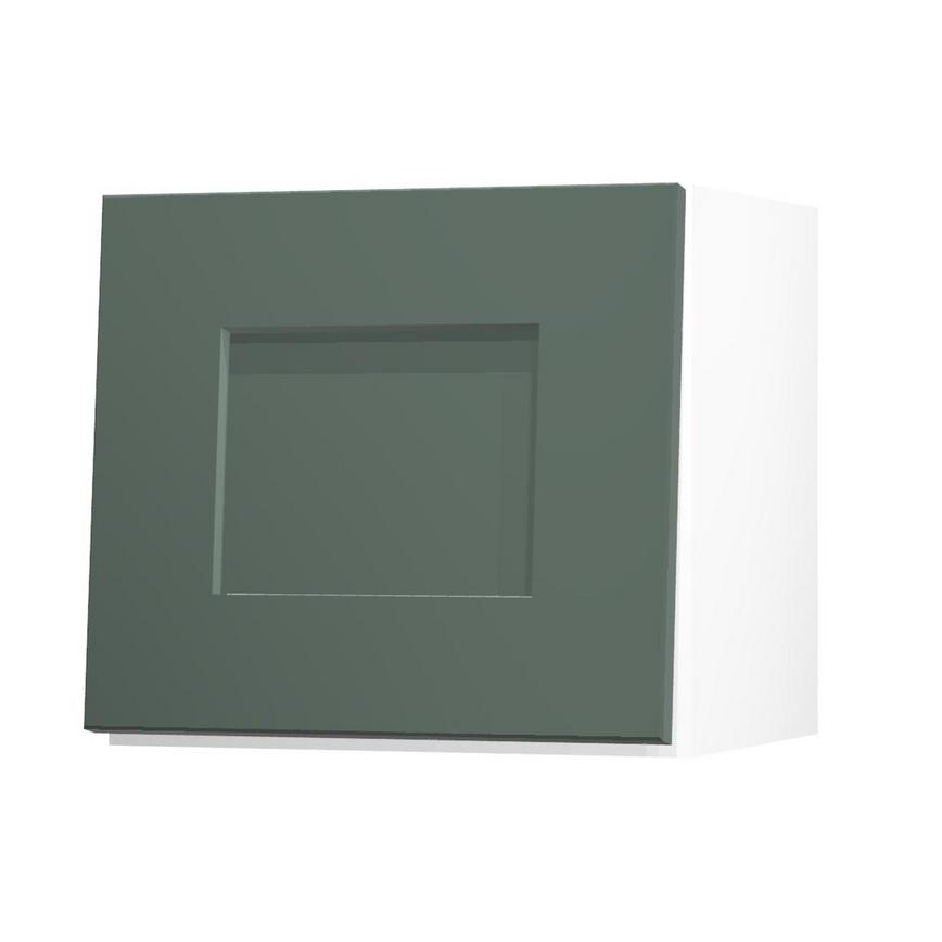 Chelford Fir Green 400 Half Height Door Open