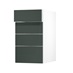 Chelford Fir Green 400 Drawer Door Open