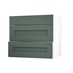 Chelford Fir Green 800 Pan Drawer Door Open