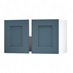 Chelford Marine Blue 800 Double Belfast Sink Door Open